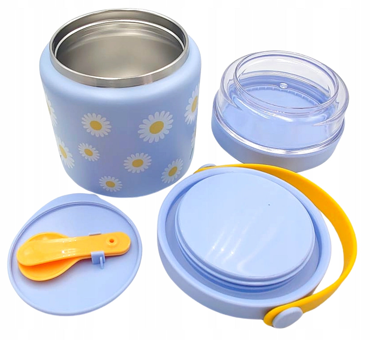 Pojemnik na lunch kubek termiczny na jogurt zupę sałatkę śniadaniowy 400ml