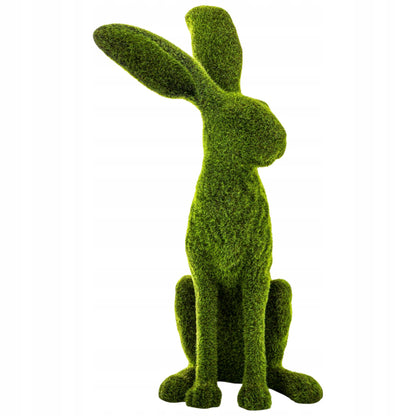 Królik Wielkanocny Figurka Dekoracja Wielkanocna Zielony 41 cm