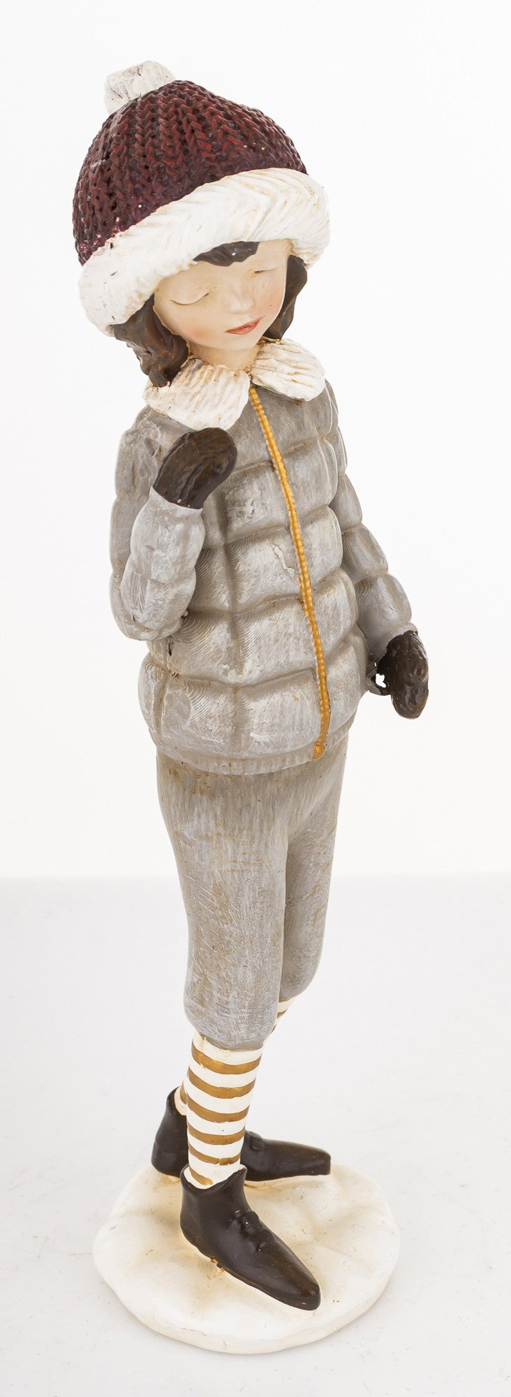 Figurka świąteczna tworzywo sztuczne 18x4,5x4,5 cm Kelly