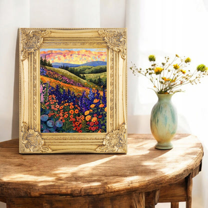 rama do obrazu złota 35x30 na płótno 25x20 cm ramka drewniana