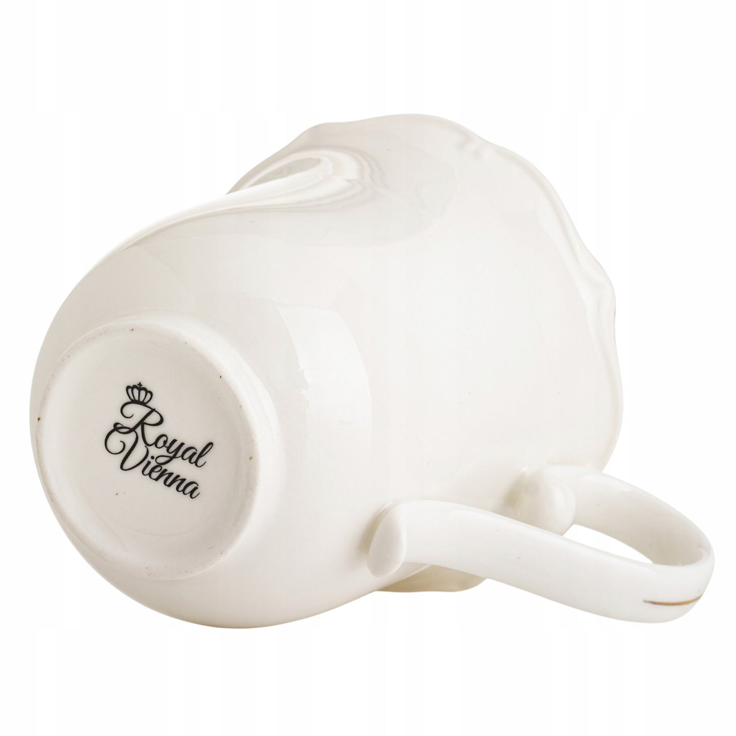 Kubek porcelanowy w pudełku 350 ml elegancki biały kubeczek