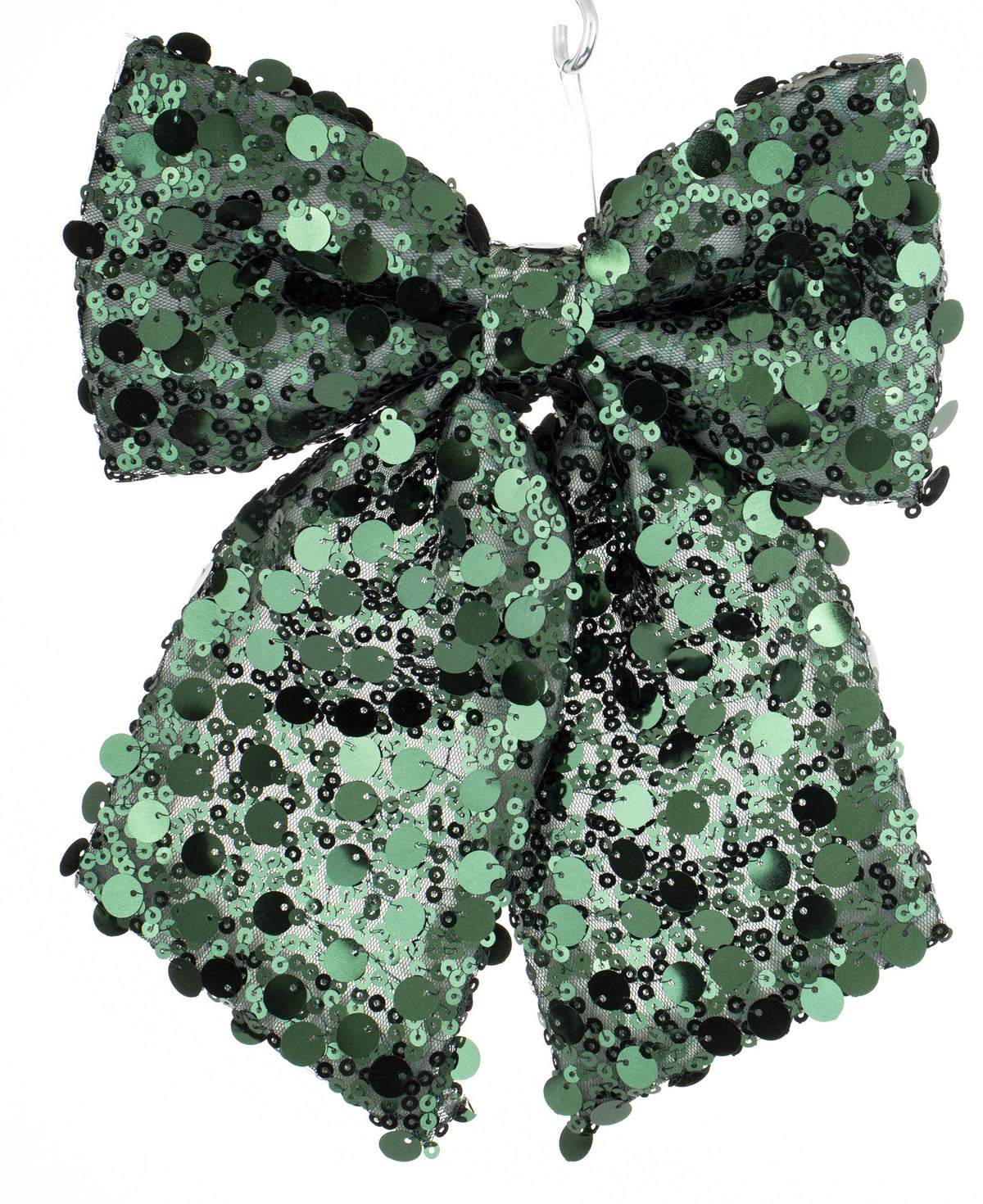 Kokarda tekstylna zielona 30x27x3,5 cm