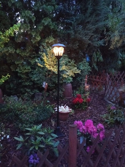 Lampa Solarna wysoka latarnia uliczna 1,76 wysoka