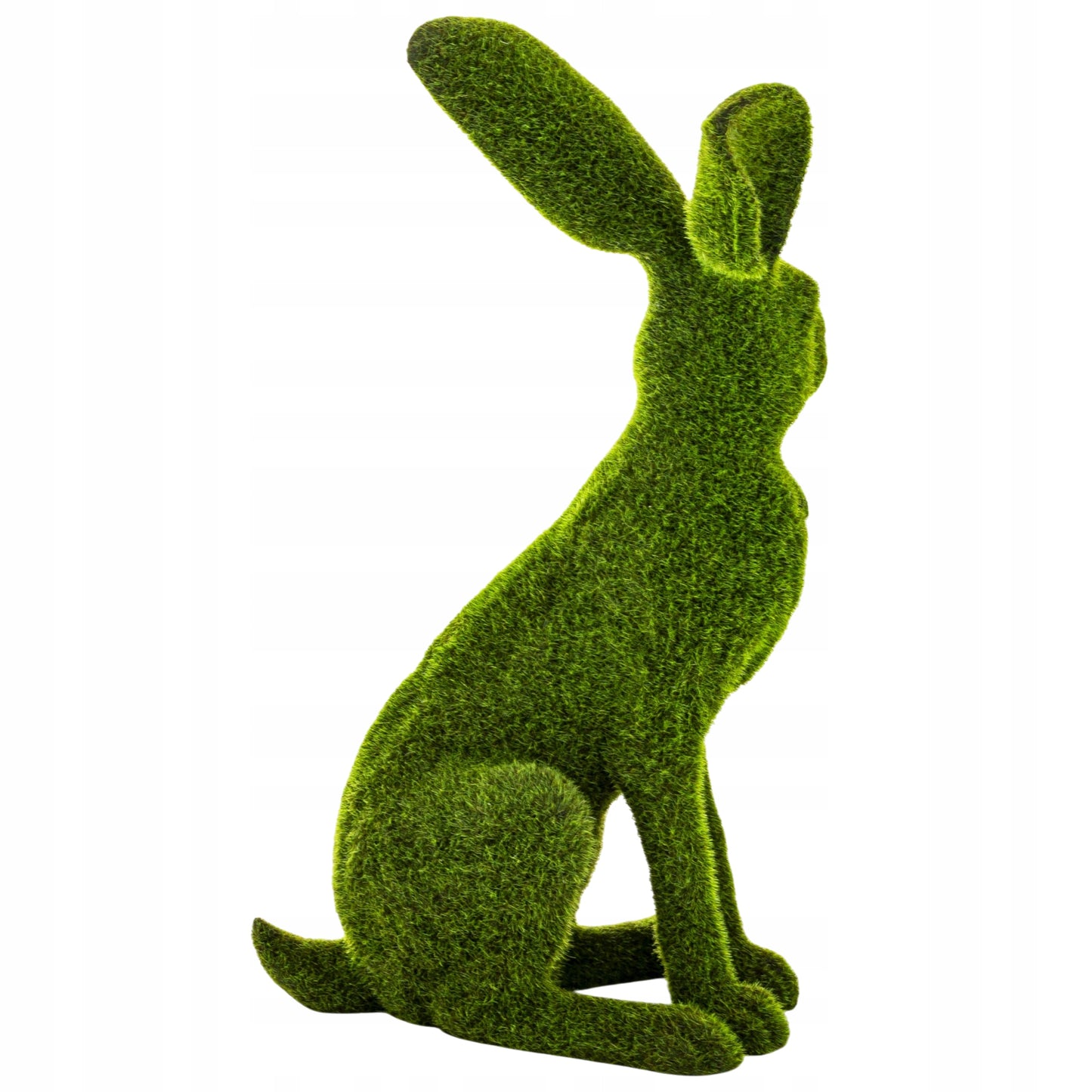 Królik Wielkanocny Figurka Dekoracja Wielkanocna Zielony 41 cm