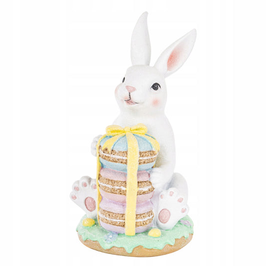 Figurka Królik Wielkanocny 28 cm dekoracja świąteczna ozdoba wielkanocna
