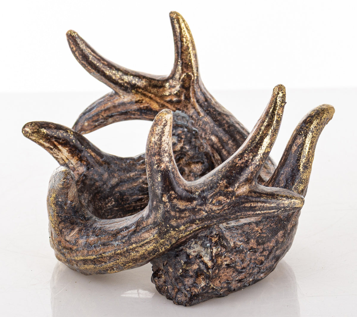 Figurka świąteczna brązowy tworzywo sztuczne 8x13x11 cm Casa Roma