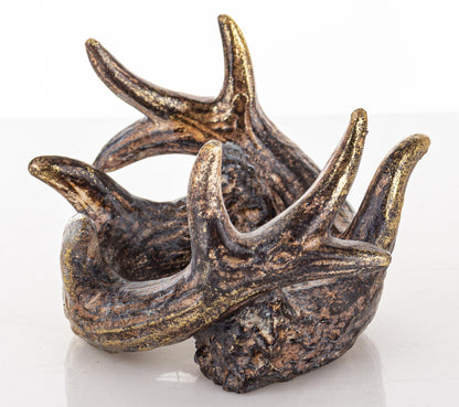 Figurka świąteczna brązowy tworzywo sztuczne 8x13x11 cm Casa Roma