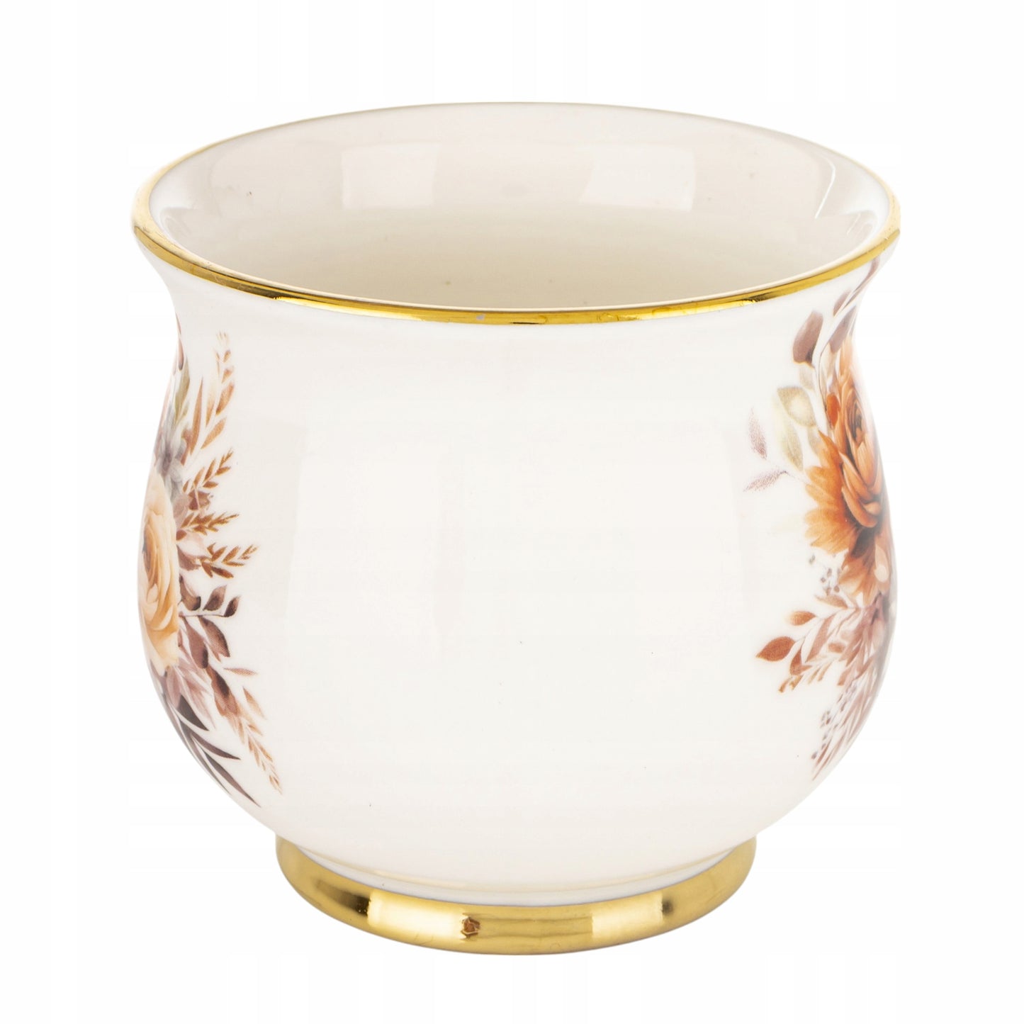 Kubek w pudełku porcelana 450 ml filiżanka wzór w kwiaty prezentowy