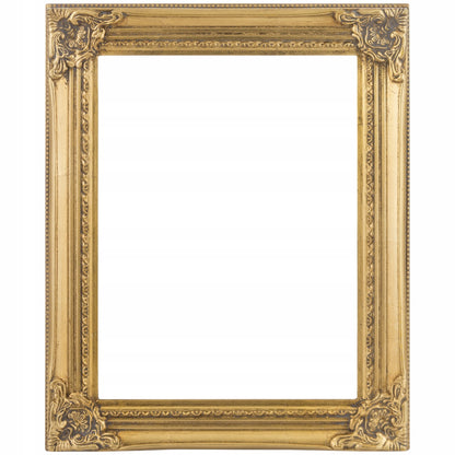 rama do obrazu złota 50x40 na płótno malarskie 40x30cm ramka drewniana