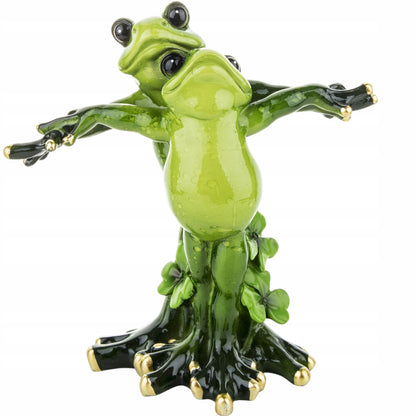 Figurka żabka 13cm zakochana para titanic żaba zakochane żabki