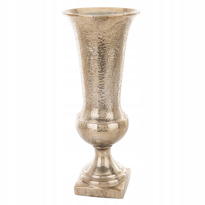 DUŻY Wazon ceramiczny złoty glamour dekoracja na kwiaty do Salonu i Jadalni