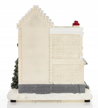Domek Świąteczny LED figurka świąteczna kamieniczka wioska