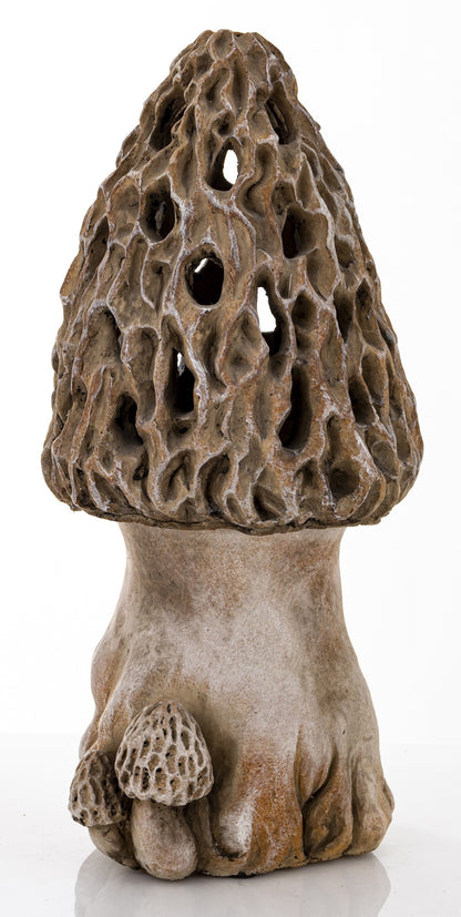 Dekoracja ceramiczna Art.dekoracyjny Grzyb szary,brązowy 34x15,5x15,5