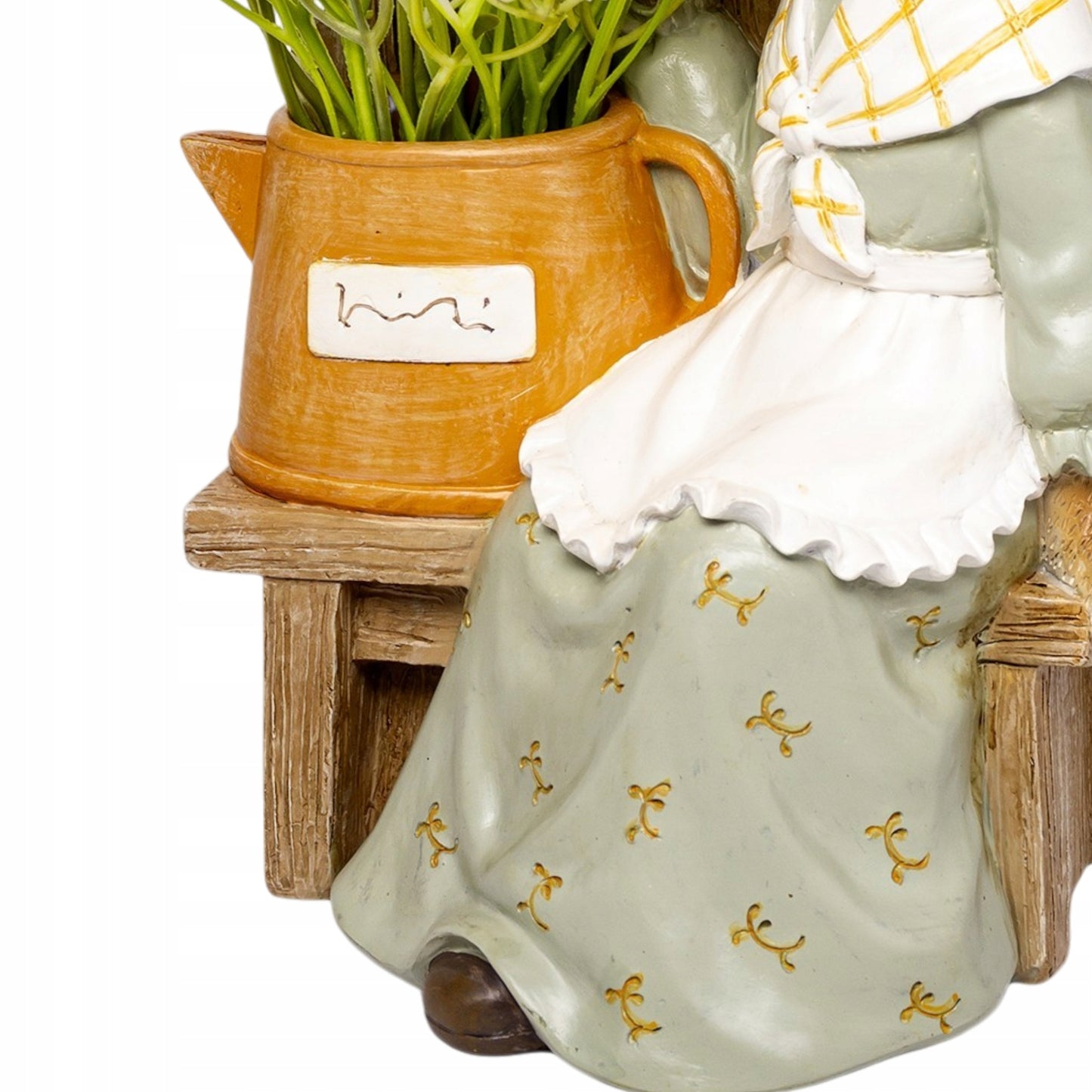 Figurka Pani Królik zajączek wielkanocna 25cm zając w kapeluszu
