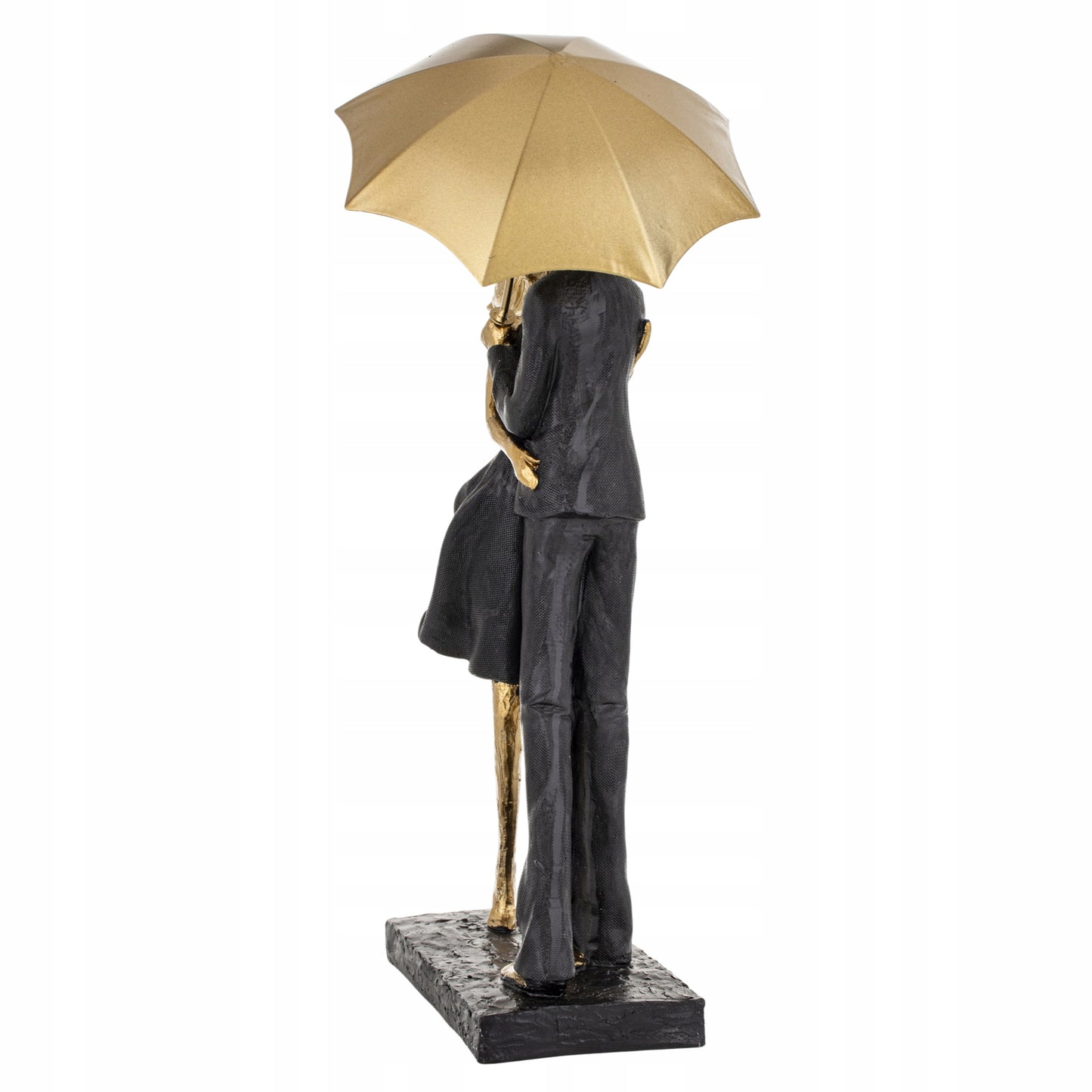 Figurka zakochana para kobieta mężczyzna pod parasolem na prezent 35,5cm