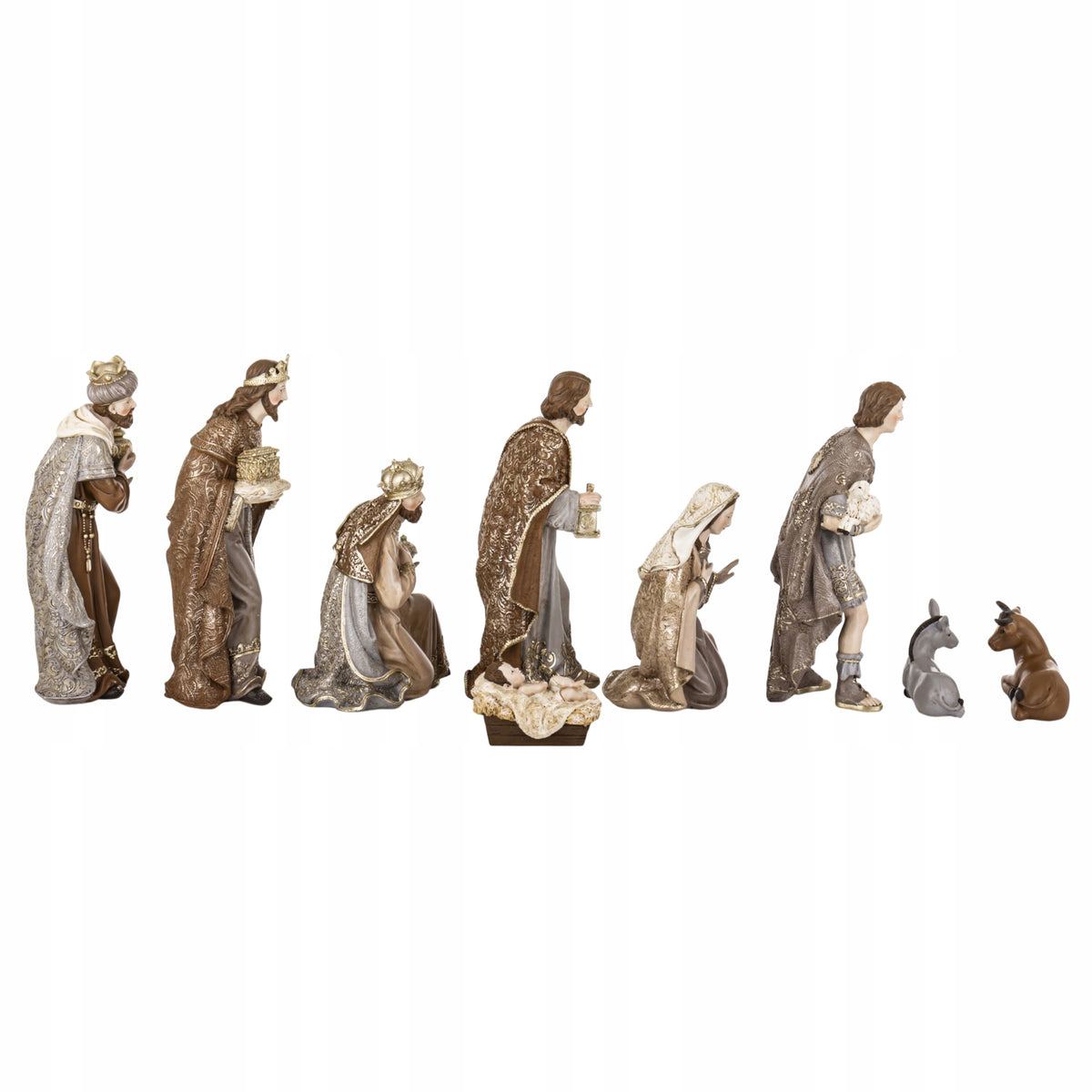 Figurki do Szopki Szopka Bożonarodzeniowa Figurka Świąteczna stajenka