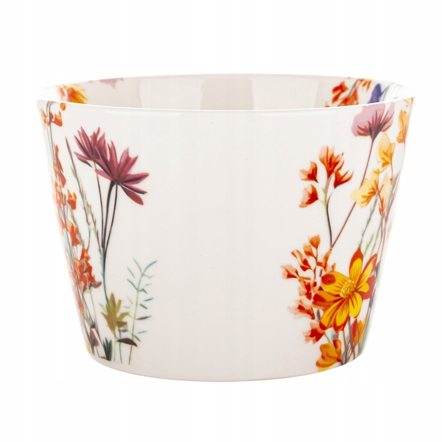 Duży kubek w pudełku porcelanowy 450 ml w kwiaty na prezent zmywarka