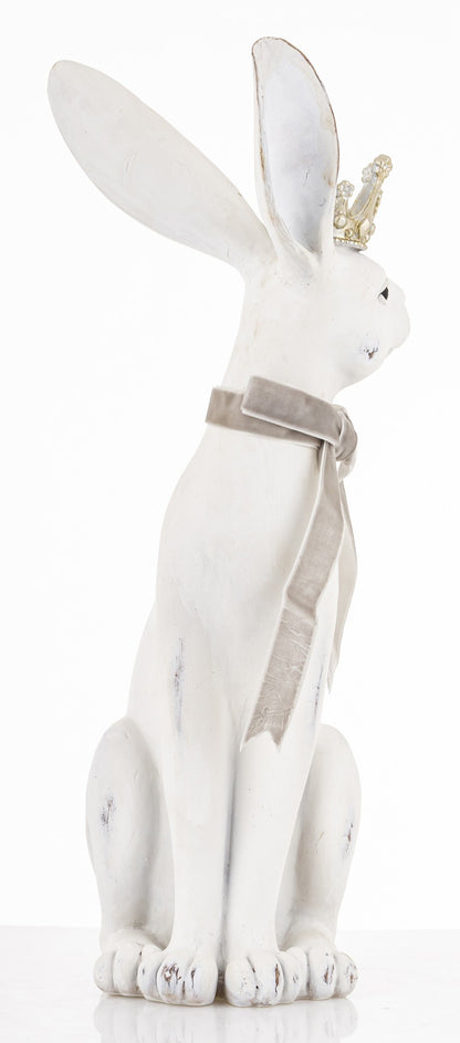 XXL Figurka Królik wielkanocna tworzywo sztuczne zając 37 cm duża