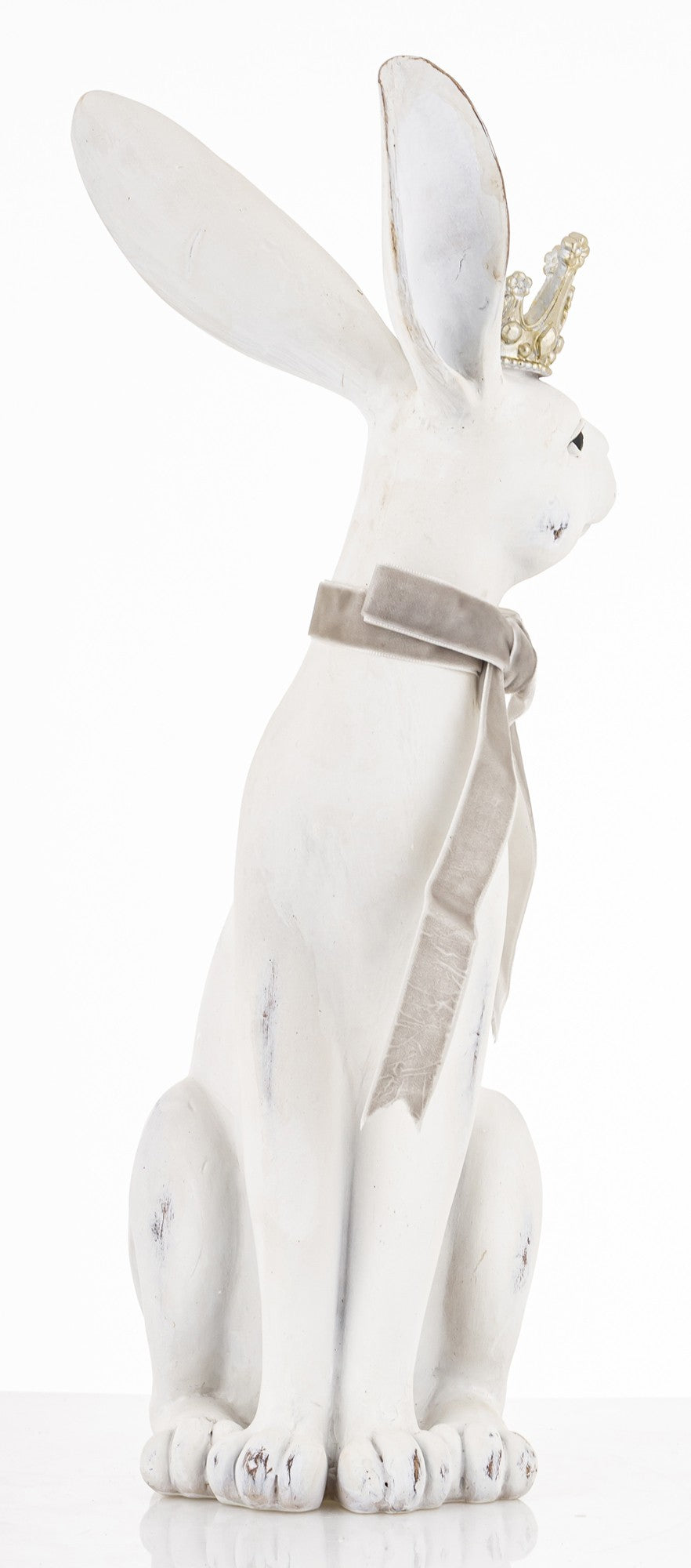 XXL Figurka Królik wielkanocna tworzywo sztuczne zając 37 cm duża