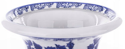 Wazon na kwiaty puchar ceramika 24cm
