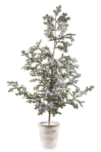 Choinka sztuczna tworzywo sztuczne 120x80x80 cm