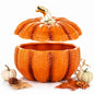 dynia pojemnik dekoracyjny ceramiczny Figurka jesienna ozdoba halloween 16