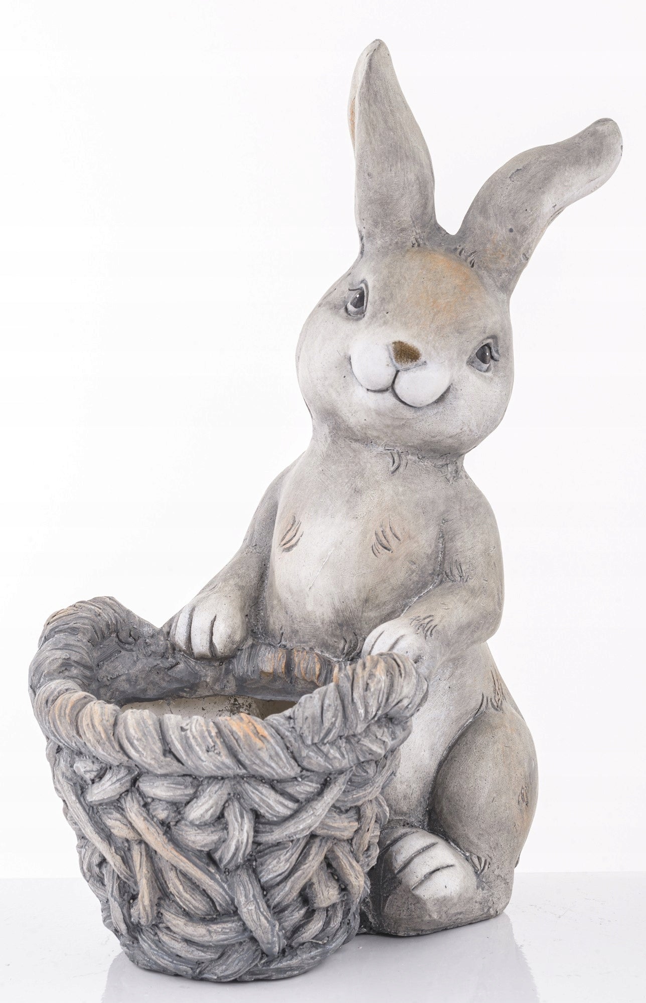 osłonka figurka zając 43 cm Królik wielkanocny doniczka