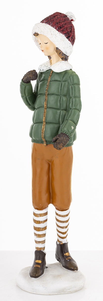 Figurka świąteczna tworzywo sztuczne 26x7x7 cm Kelly