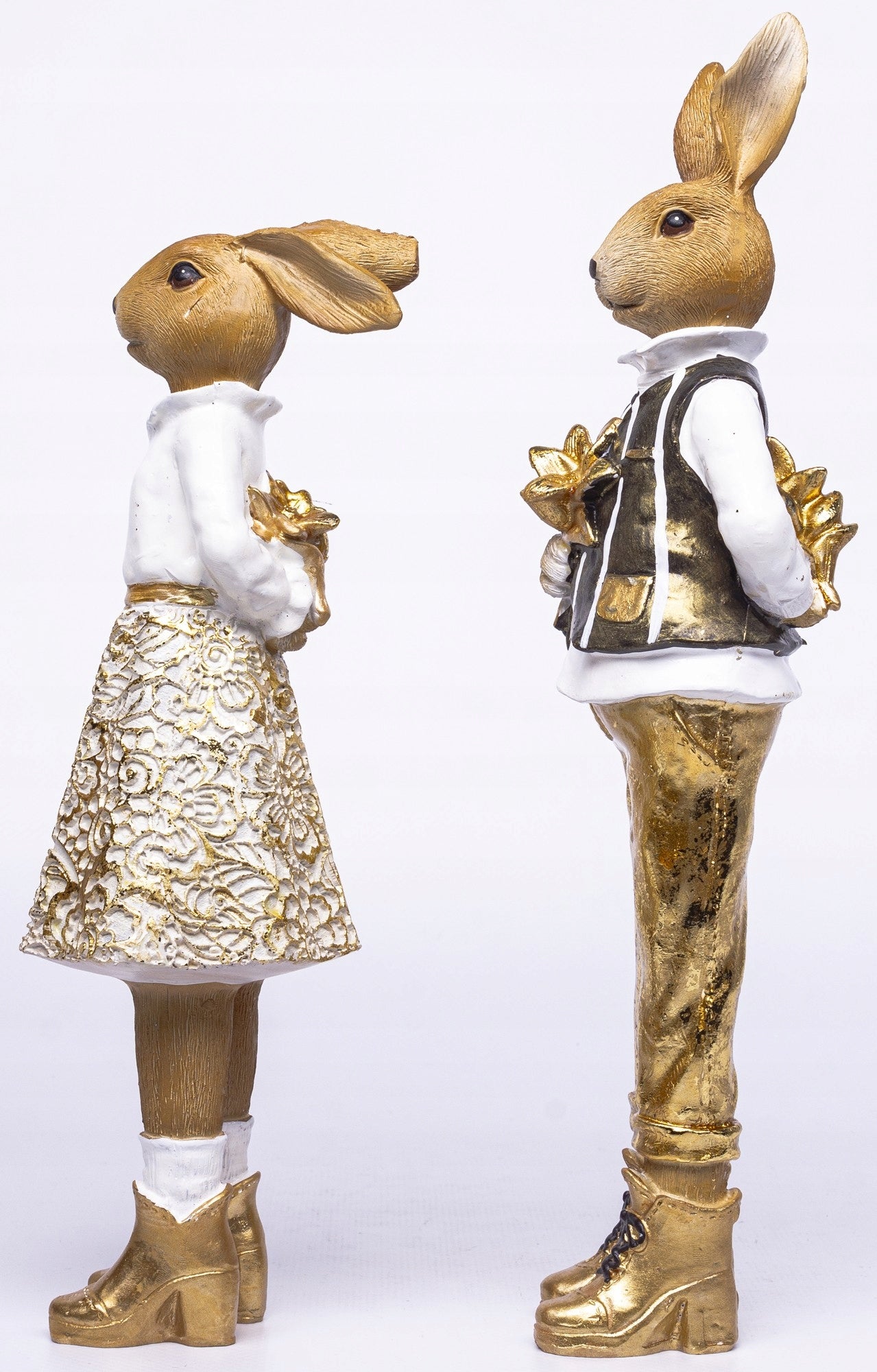 Figurka wielkanocna zając 28 cm