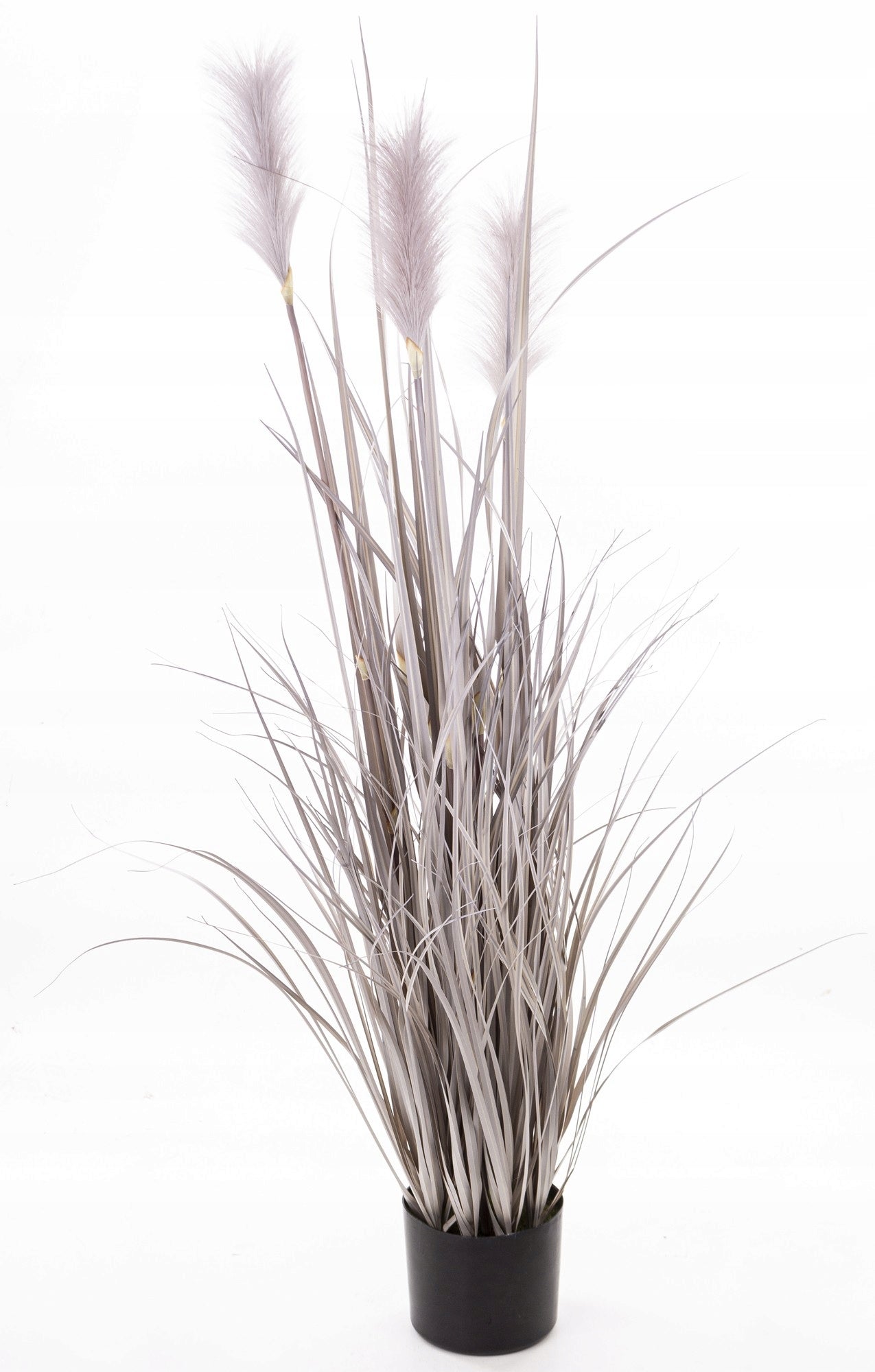 Trawa sztuczna ozdobna pampas donica beżowa 121cm