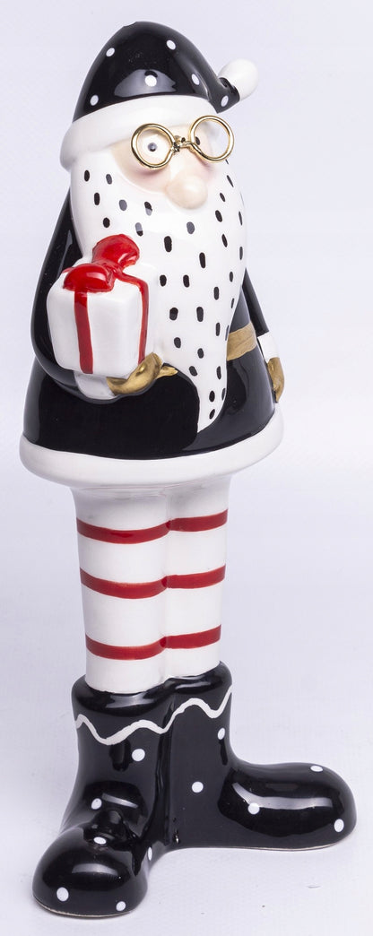 Figurka świąteczna Mikołaja 24 cm - Dekoracja Świąteczna dolomit