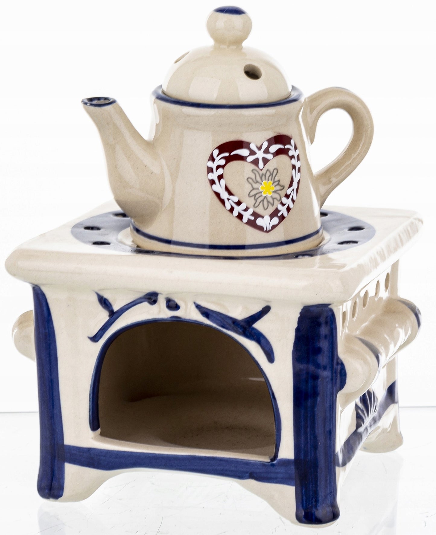 kominek zapachowy czajnik ceramiczny dekoracja