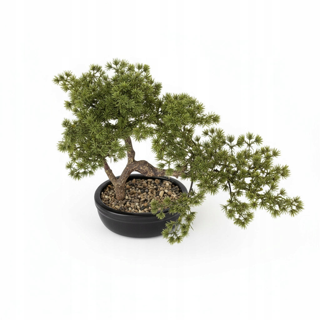 Sztuczne drzewko Bonsai w doniczce 38x45x25 ozdobne