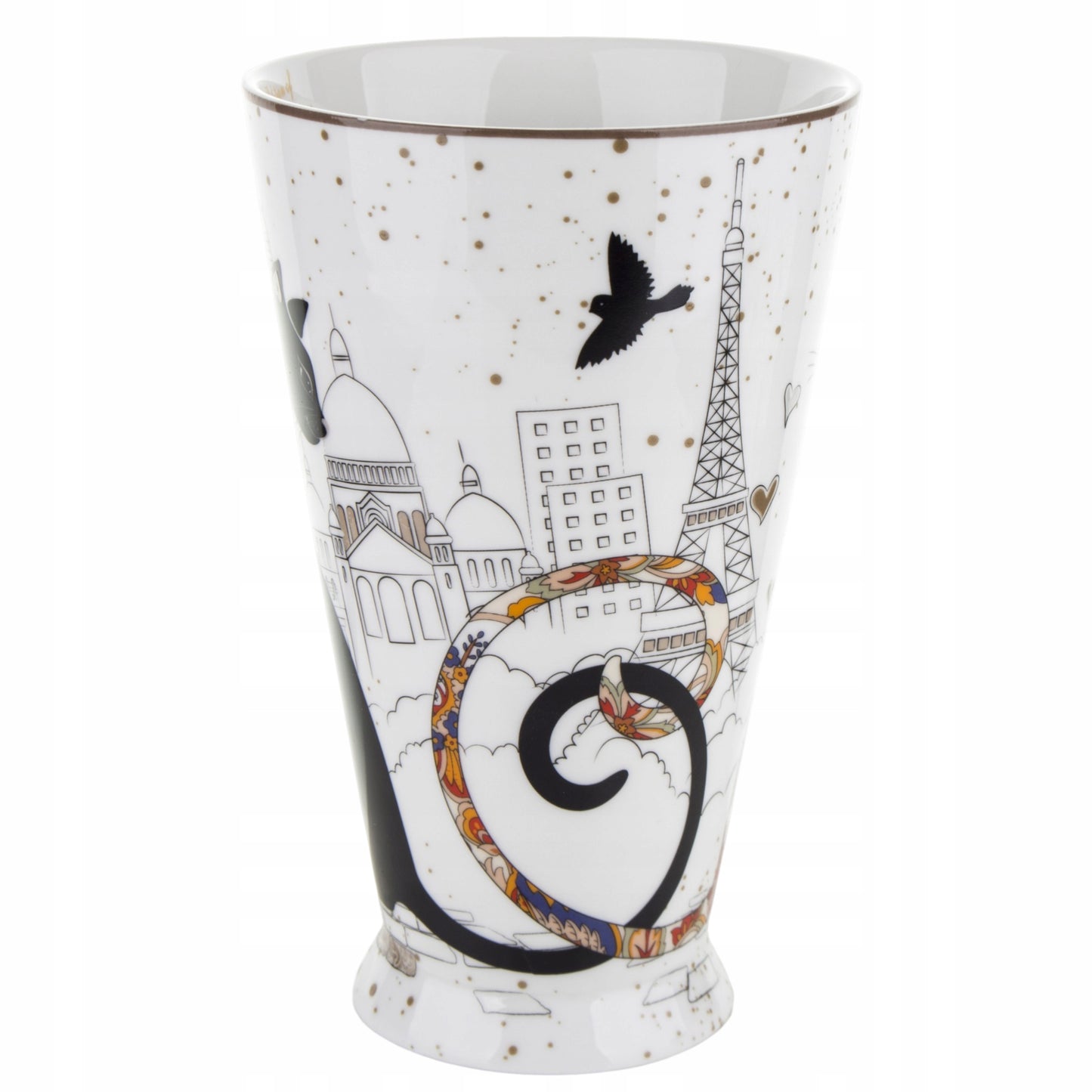 Kubek porcelanowy KOT 500ml kotek pudełko duzy kubeczek na prezent