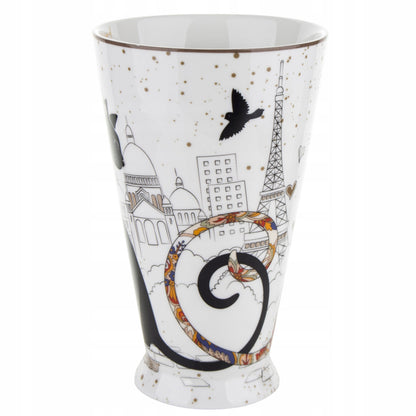 Kubek porcelanowy KOT 500ml kotek pudełko duzy kubeczek na prezent