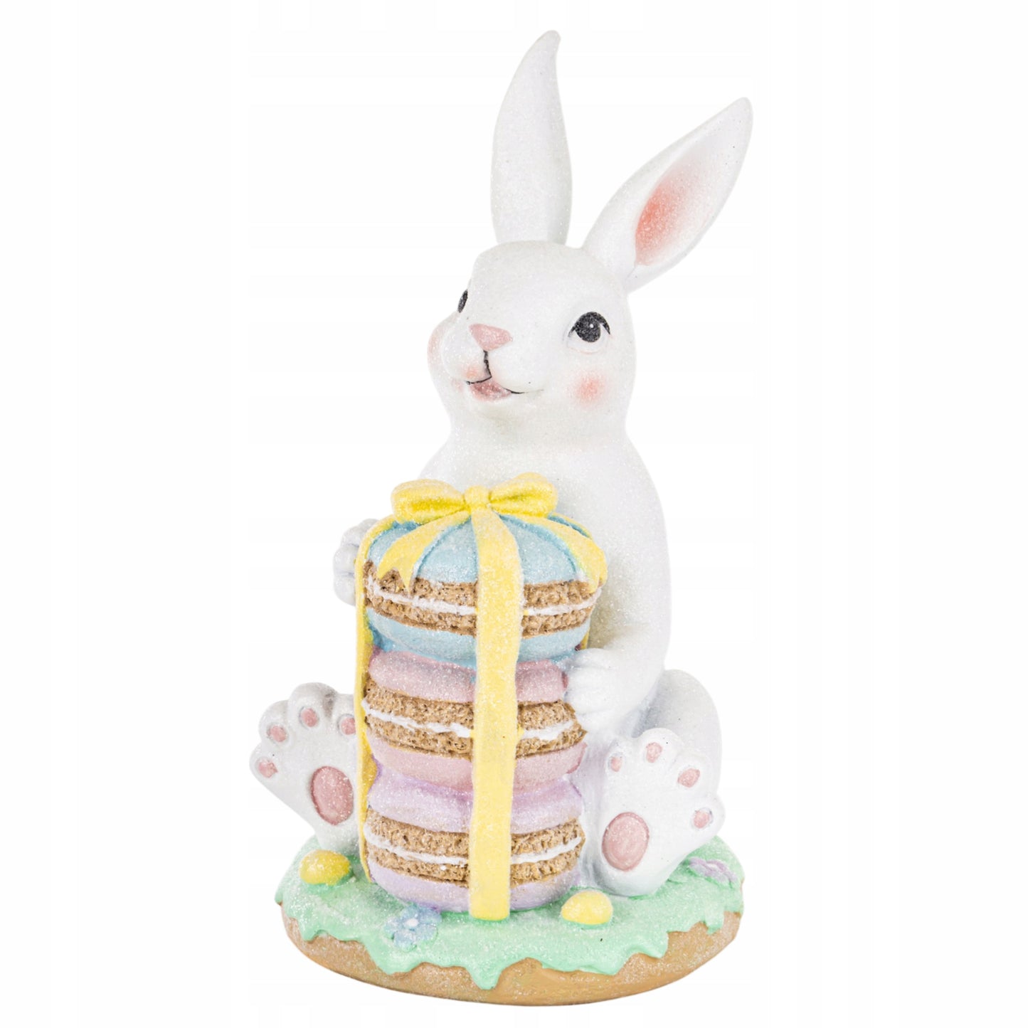 Figurka Królik Wielkanocny 28 cm dekoracja świąteczna ozdoba wielkanocna