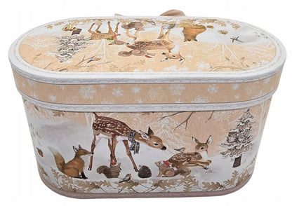 KUBKI KUBEK CERAMICZNE ZESTAW PREZENT ŚWIĘTA SARENKI Z PUDEŁKIEM 300 ML