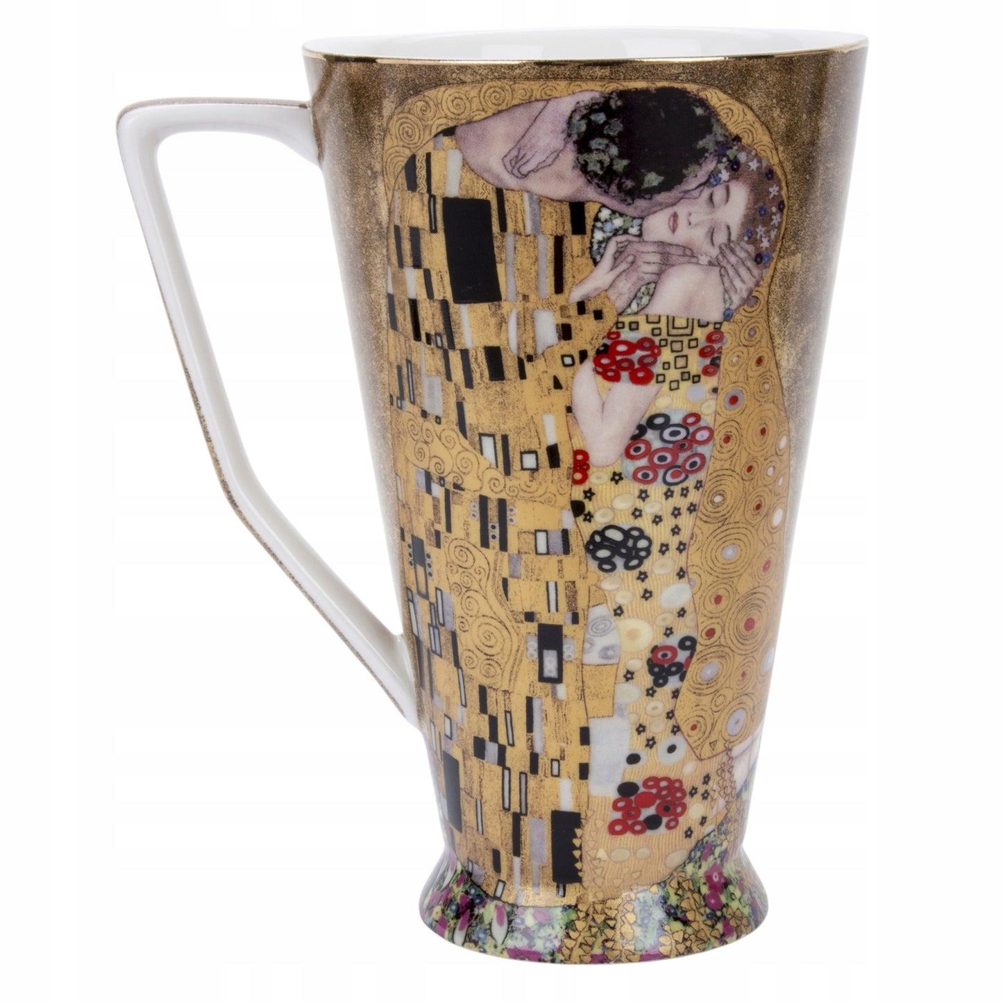 Kubek w ozdobnym pudełku Gustav Klimt porcelana 420 ml