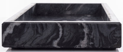 Taca Dekoracyjna Patera ozdobna marmurowa 30x13 cm podstawka