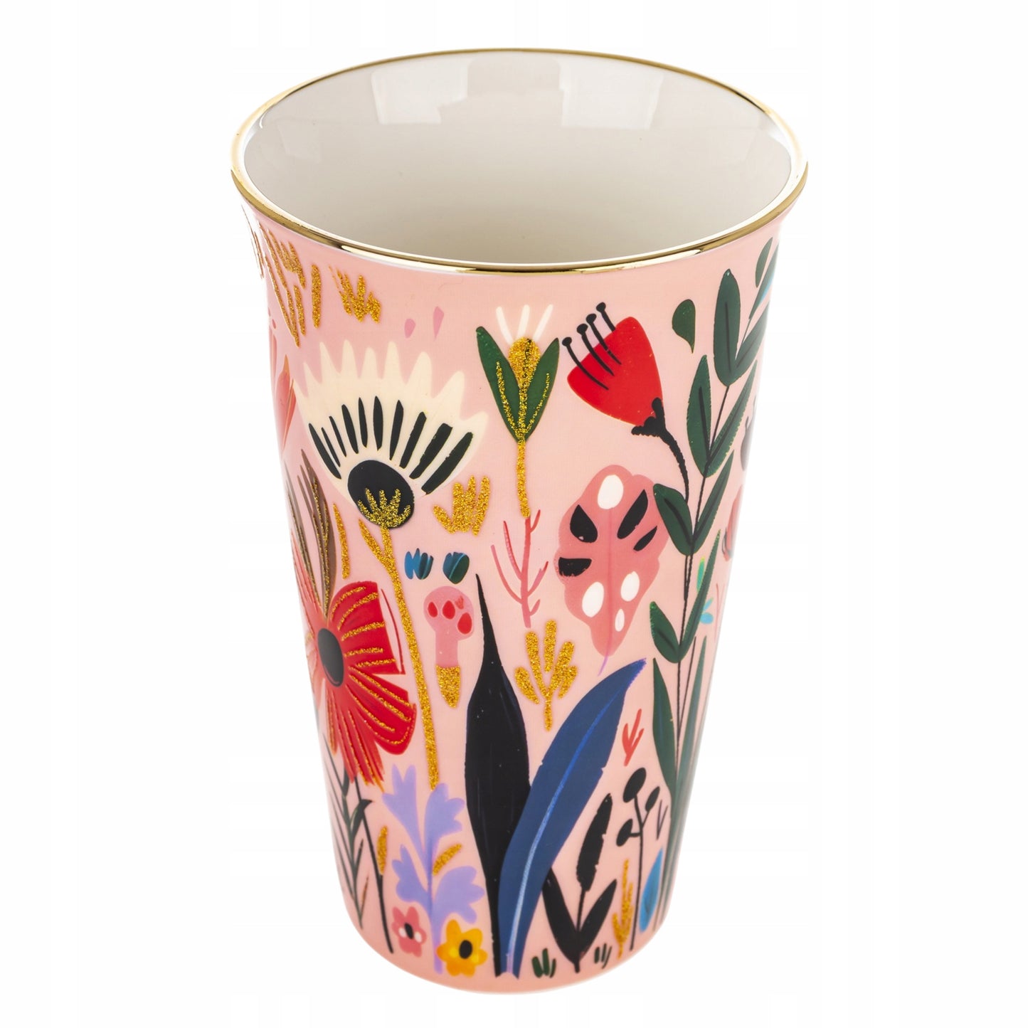Porcelanowy Duży ozdobny kubek XXL w pudełku na prezent 700ml