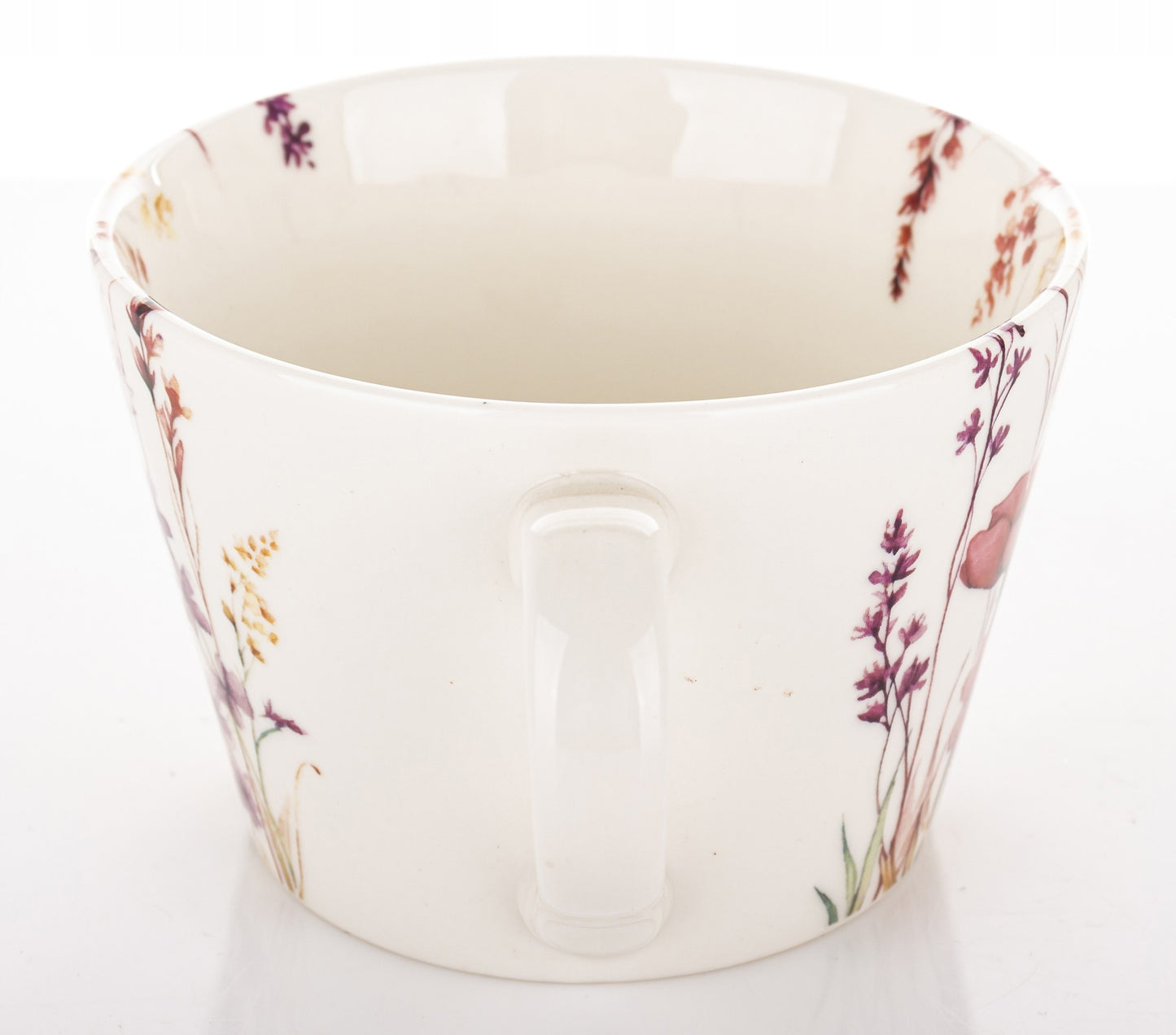 Porcelanowy Kubek Floral Garden duży wiosenny boho w kwiaty 450 ml