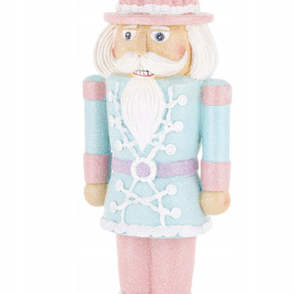 Dziadek do orzechów 46 cm pastelowy figurka świąteczna prezent na święta