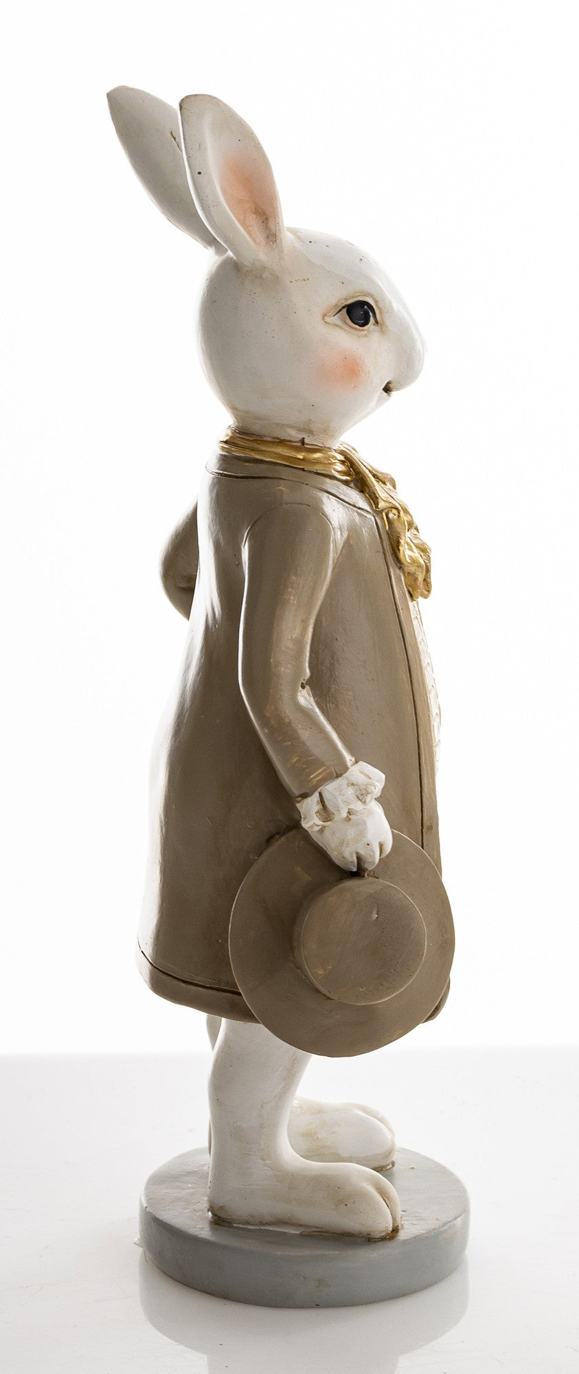 Figurka królik króliczek zając zajączek Wielkanocny stroik dekoracja 20cm