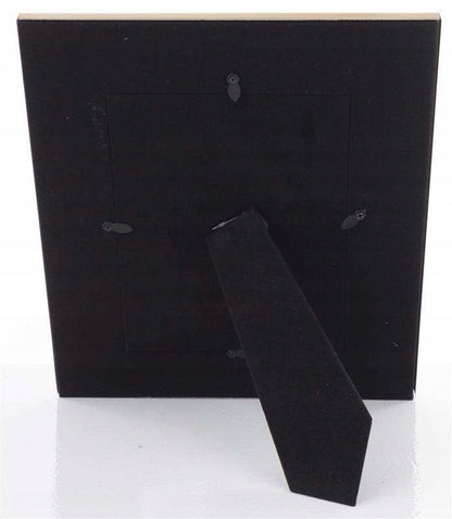 Ramka na zdjęcia 27x22 cm pasuje do zdjęć 13x18 cm granatowa złota
