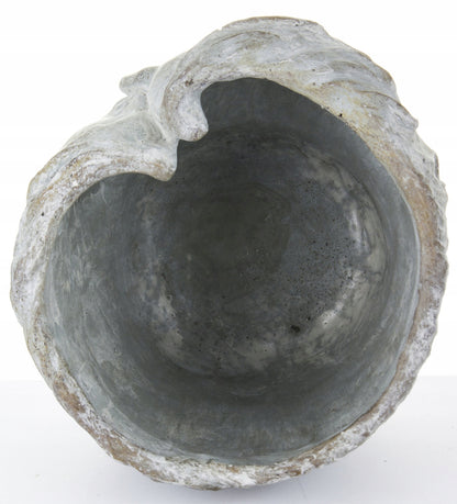 Osłonka 18 cm twarze odcienie szarości i srebra