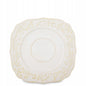 Talerz Spodek pod Filiżankę porcelanowy Sarmatia deserowy 16,5 kwadratowy