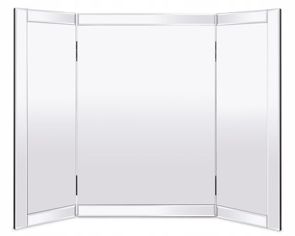 Lustro na toaletkę stojące Glamour prostokątne rozkładane 67 x 60 cm