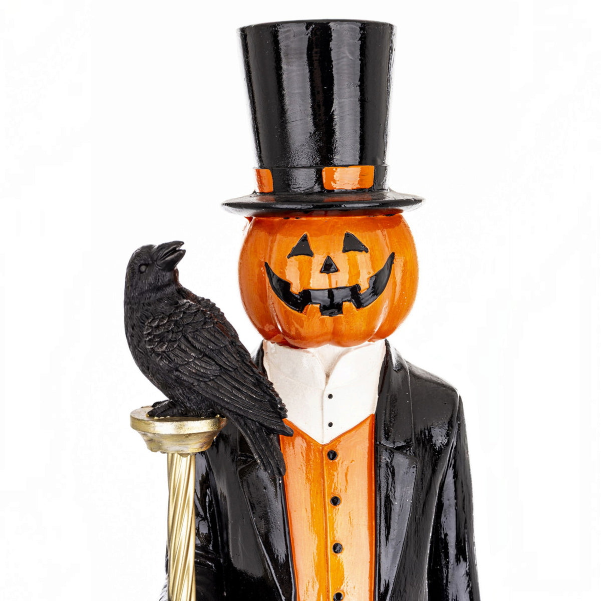 Figurka dynia Halloween dekoracyjna wielokolorowy 84x20x21
