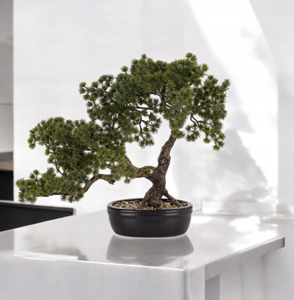 Roślina dekoracyjna w doniczce sztuczny kwiat drzewko Bonsai duże