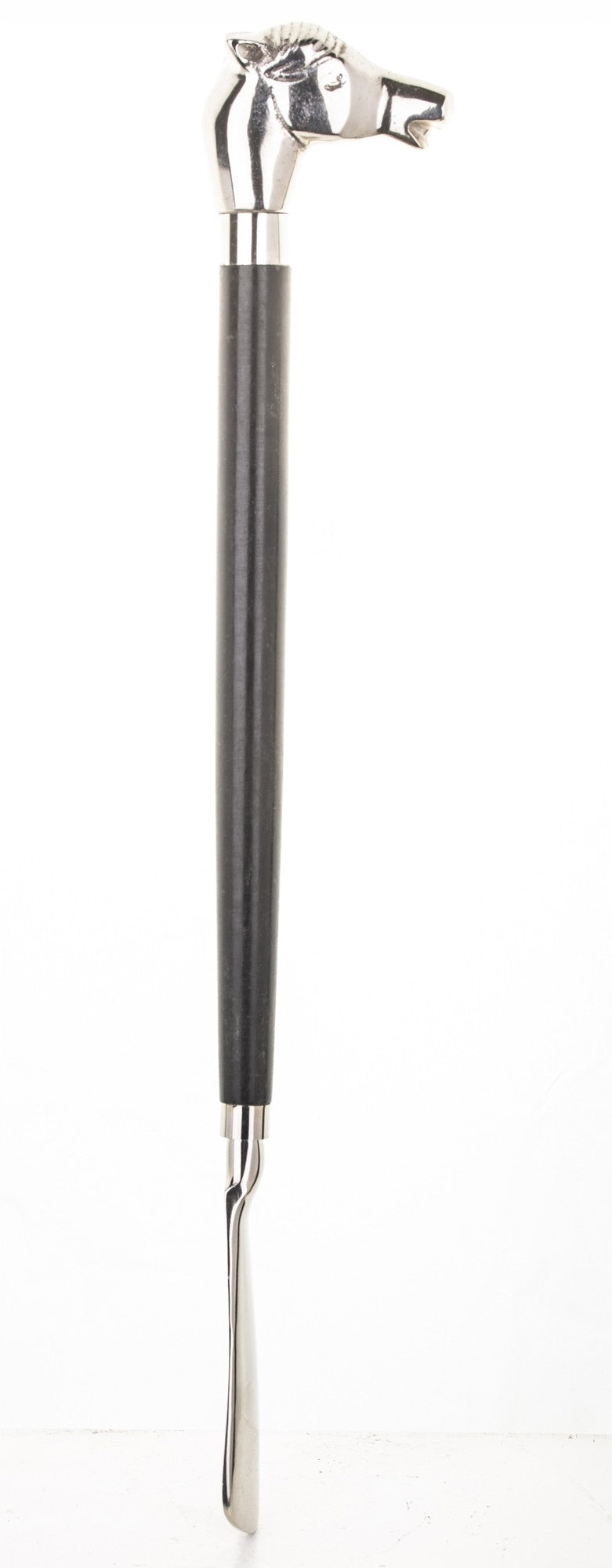 Łyżka do butów premium klasyczna długość 47 cm koń srebrny
